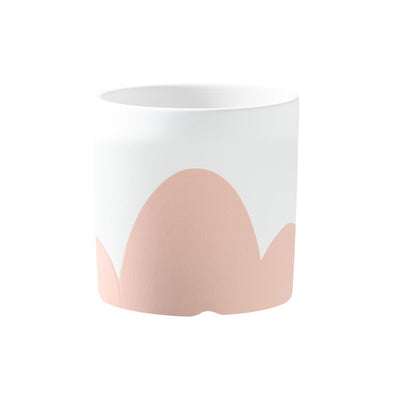 Maceta Cerámica Nórdica para Suculentas con Bandeja - Diseño Moderno 17cm - Image 7