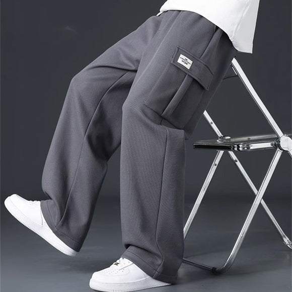 Men's Plus Size Loose Cargo Pants