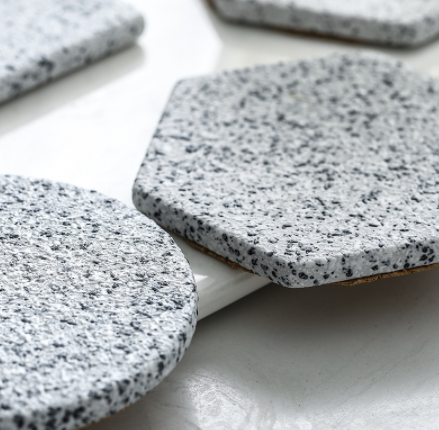 Posavasos de Cerámica con Patrón Granito para Tazas de Té - Image 8