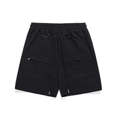 Shorts Militares con Cintura Elástica y Bolsillos con Parches - Image 8