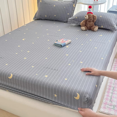 Sábana Ajustable Infantil de Algodón Puro con Diseño Cartoon - Image 18