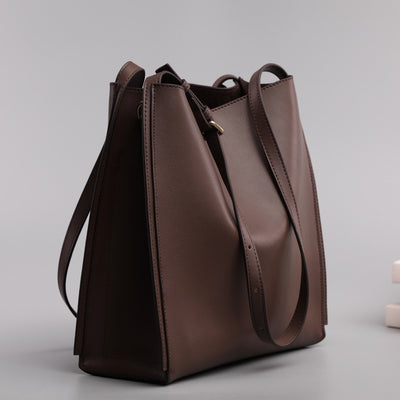 Bolso Ejecutivo de Cuero Genuino para Mujer - Gran Capacidad - Image 11