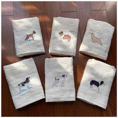 Toalla Absorbente para Mascotas con Bordado de Perro - Image 19