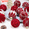 Esferas Navideñas con Textura Escarcha - Pack de Adornos Colgantes