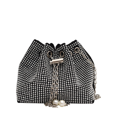 Bolso Bandolera Diagonal con Cadena de Diamantes - Image 2