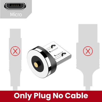 Cable de Carga Magnético 3-en-1 con Rotación 540° y Conector Delgado - Image 8