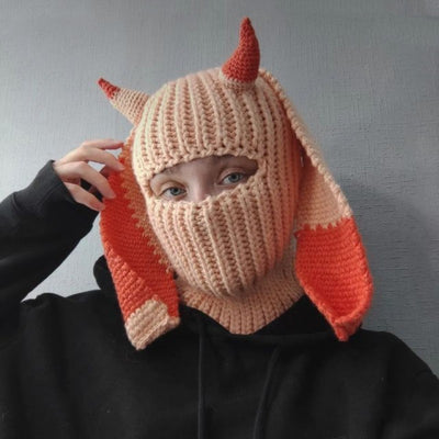 Gorro de Lana Tejido con Protección Auditiva y Diseño Infantil - Image 12