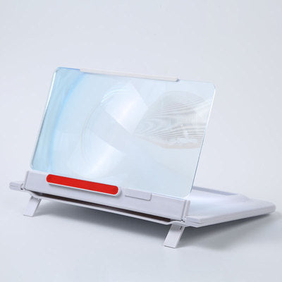 Amplificador Plegable 3D con Luz Azul Ultra Nítida - Soporte Ajustable