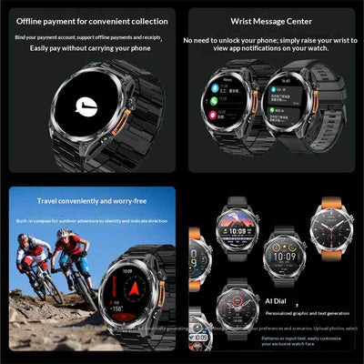 Smartwatch Deportivo con Lámpara Integrada para Running y Senderismo - Image 14
