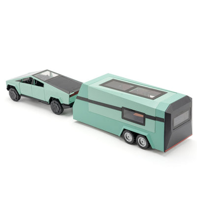 Camión Remolque Tesla 1:32 Modelo Aleación Die-Cast Premium - Image 7
