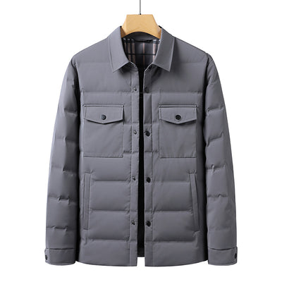 Chaqueta Polo con Plumón de Pato Blanco Premium - Abrigo Cálido y Elegante - Image 2