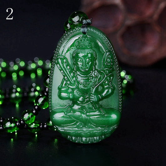 Colgante de Jaspe Verde con Patrono Zodiacal - Image 14