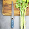 Cuchillo Kiryu Damasco Ámbar - Acero VG-10 67 Capas con Mango de Resina Mama