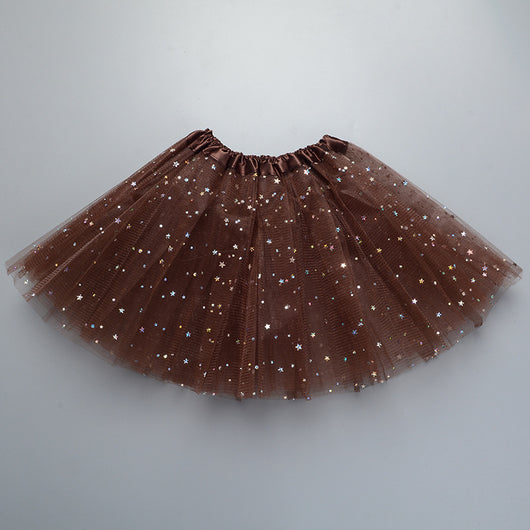 Falda de Malla de Tres Capas - 6 Piezas - Image 6