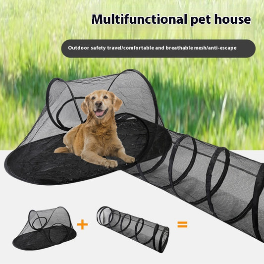 Túnel para Gatos Plegable para Exterior