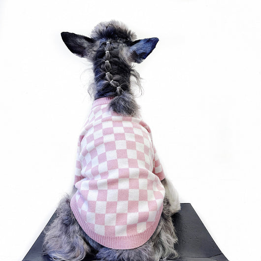 Suéter a Cuadros para Perrita - Diseño Elegante y Cómodo - Image 10