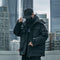 Chaqueta de Invierno de Algodón para Hombre con Capucha Suelta