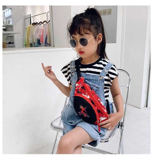 Bolsa Cruzada Infantil con Dinosaurio Cartoon - Mochila Pecho Niño - Image 14