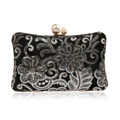 Cartera de Fiesta Retro con Lentejuelas Brillantes - Image 8