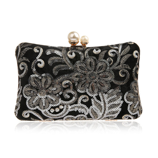 Cartera de Fiesta Retro con Lentejuelas Brillantes - Image 8