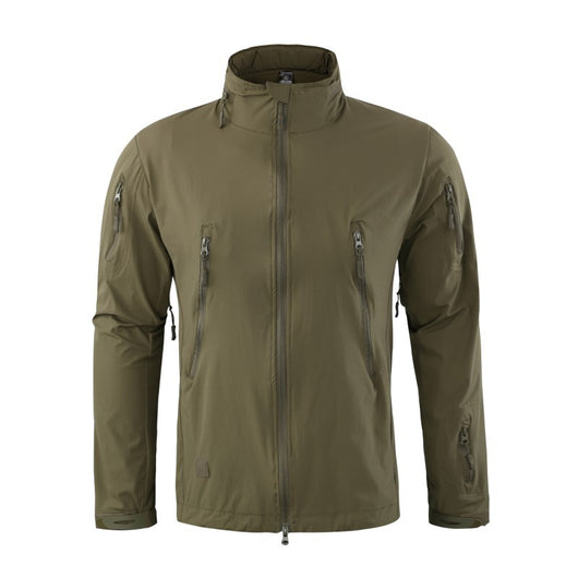 Chaqueta Ligera con Cuello Alto y Capucha para Primavera y Otoño - Image 5