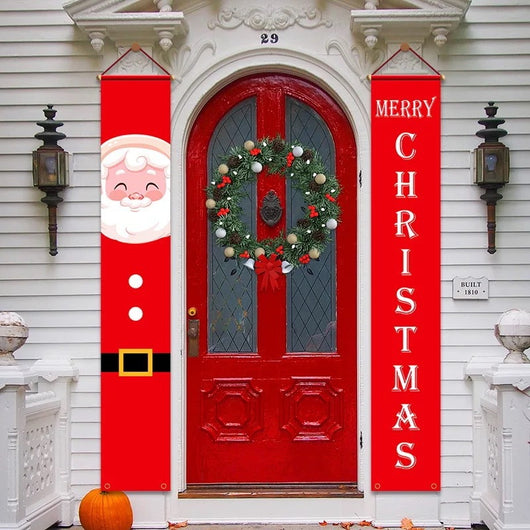 Decoraciones Navideñas: Cortinas, Banderas y Adornos Colgantes - Image 31