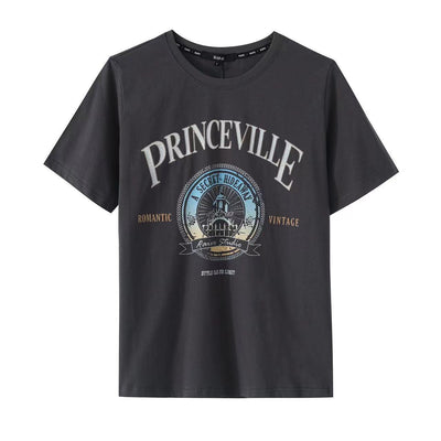 Camiseta Retro Americana Oversize Desgastada - Image 8