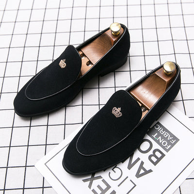Zapatos Casuales Coreanos Estilo Retro con Punta Afilada para Hombre - Image 7