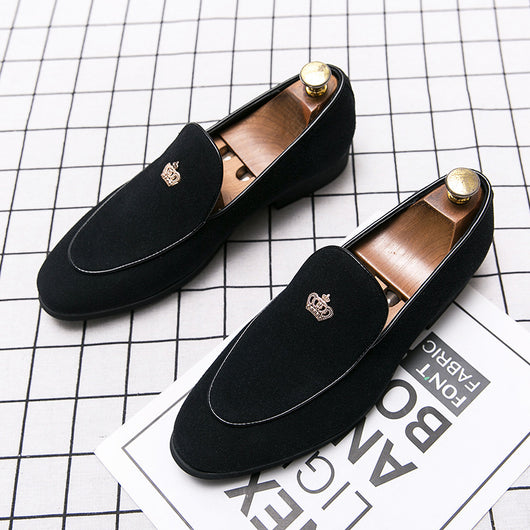 Zapatos Casuales Coreanos Estilo Retro con Punta Afilada para Hombre - Image 7