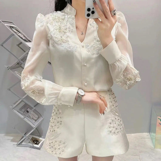 Blusa Occidental Elegante para Mujer - Diseño Fashion - Image 9