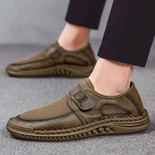 Zapatos Deportivos Hombre Malla Transpirable con Suela Plana - Image 15