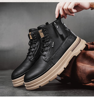 Bota de Trabajo British Style Alta para Hombre - Image 10
