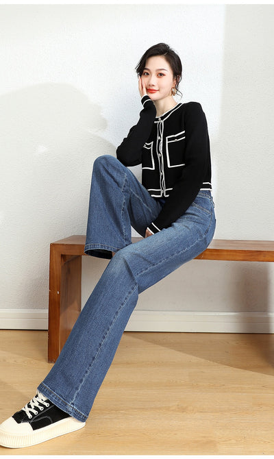 Jeans Rectos Elásticos Reductores para Mujer - Image 18