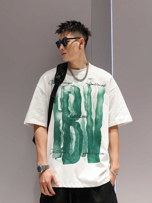 Camiseta de Algodón con Impresión 3D Visual - Manga Corta - Image 6