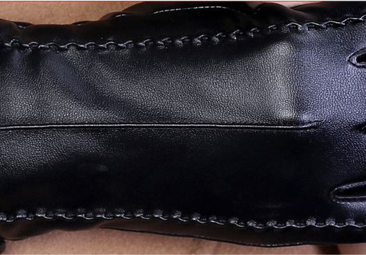 Guantes de Cuero Grueso para Mujer - Cálidos y Elegantes - Image 14