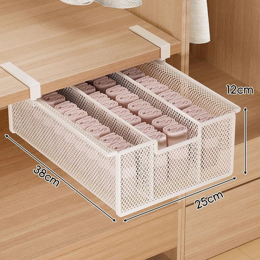 Organizador Colgante de Hierro Forjado con Cajones - Estantería Multicapa para Ropa - Image 12