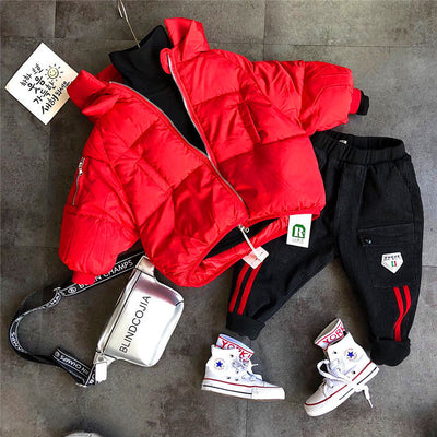 Abrigo Acolchado Grueso para Niños - Chaqueta Térmica de Invierno - Image 21