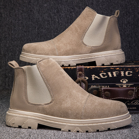Botas Retro Slip-On Gao Banglun para Hombre