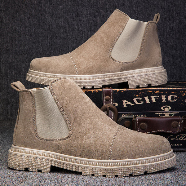 Botas Retro Slip-On Gao Banglun para Hombre