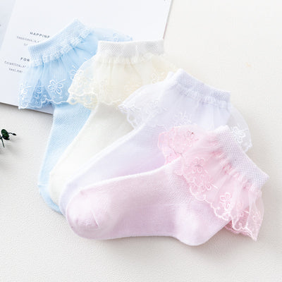 Calcetines Finos de Malla para Bebé Niña - Verano - Image 6