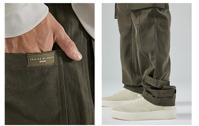 Pantalones Casuales Hombre Tendencia Americana Cintura Ajustable - Image 10