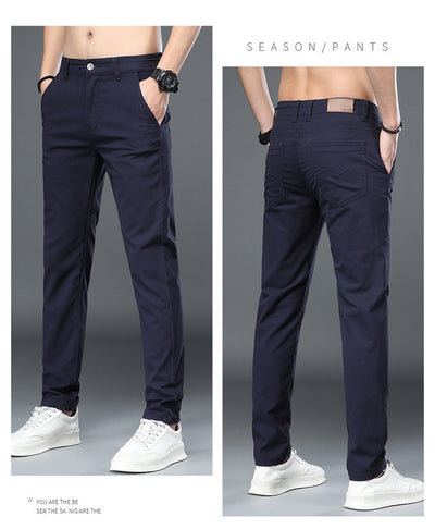 Pantalones de Vestir Elásticos Slim Fit con Cintura Ajustable - Image 16