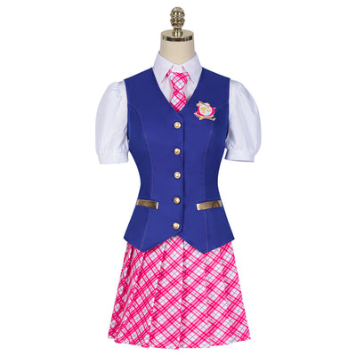 Uniforme Escolar Elegante: Blusa y Falda Plisada Estilo Colegiala - Image 2