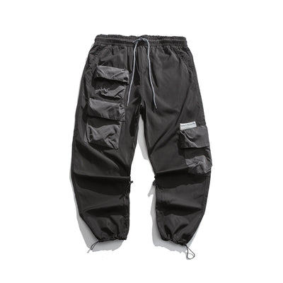 Pantalones Deportivos Funcionales Holgados con Múltiples Bolsillos - Image 3