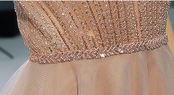 Vestido de Noche Elegante Alta Costura con Detalles Sofisticados - Image 12