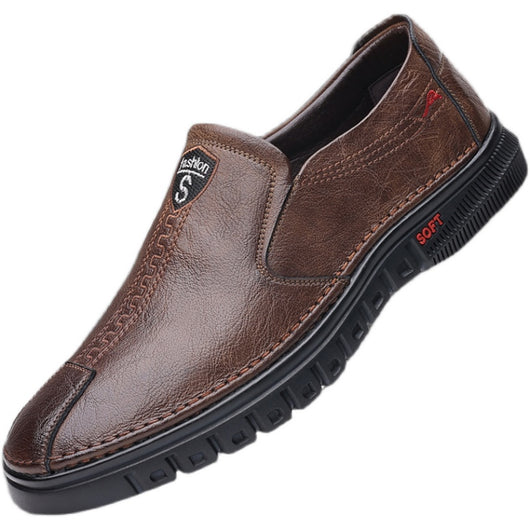 Zapatos Casuales de Cuero para Hombre con Suela Antideslizante y Transpirabilidad - Image 9