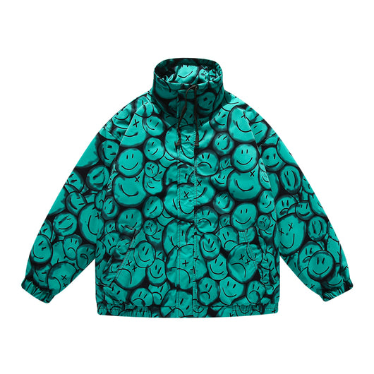 Chaqueta Tie Dye con Cuello Mao para Hombre - Image 8