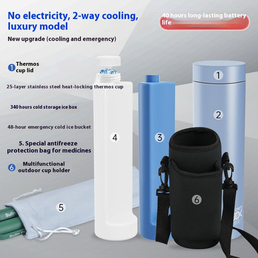 Refrigerador Portátil Mini con Cargador para Auto - Vaso Térmico Inteligente - Image 5
