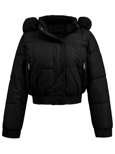 Chaqueta Acolchada de Algodón para Mujer - Estilo Casual y Cálido - Image 5