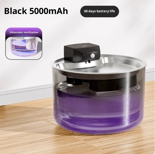 Fuente de Agua Automática para Gatos en Acero Inoxidable - Image 13